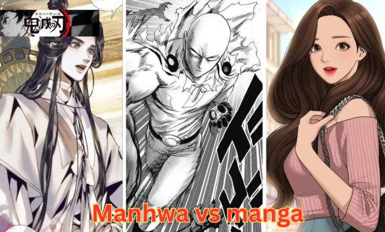 Manhwa vs manga